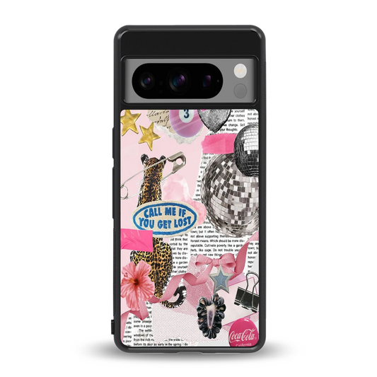 Lost Call back phone cover | glass case for google pixel 8 pro