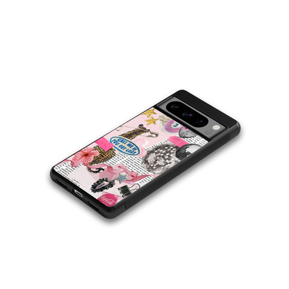 Lost Call google pixel 8 pro mobile cover | shockproof glass phone case