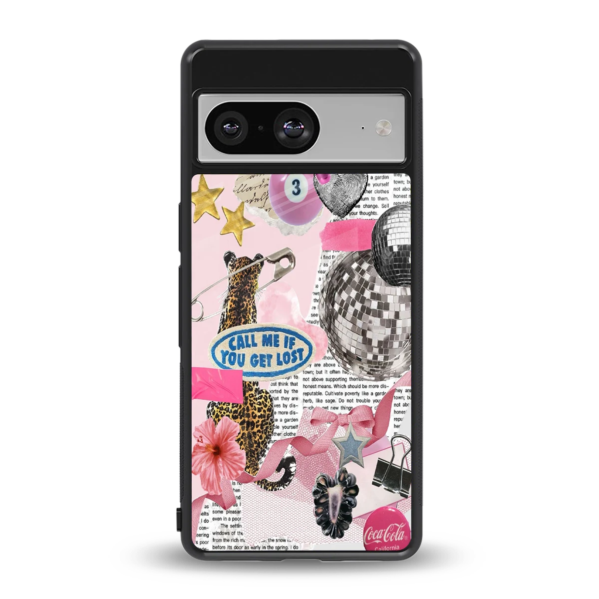 Lost Call back phone cover | glass case for google pixel 8