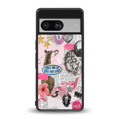 Lost Call back phone cover | glass case for google pixel 8