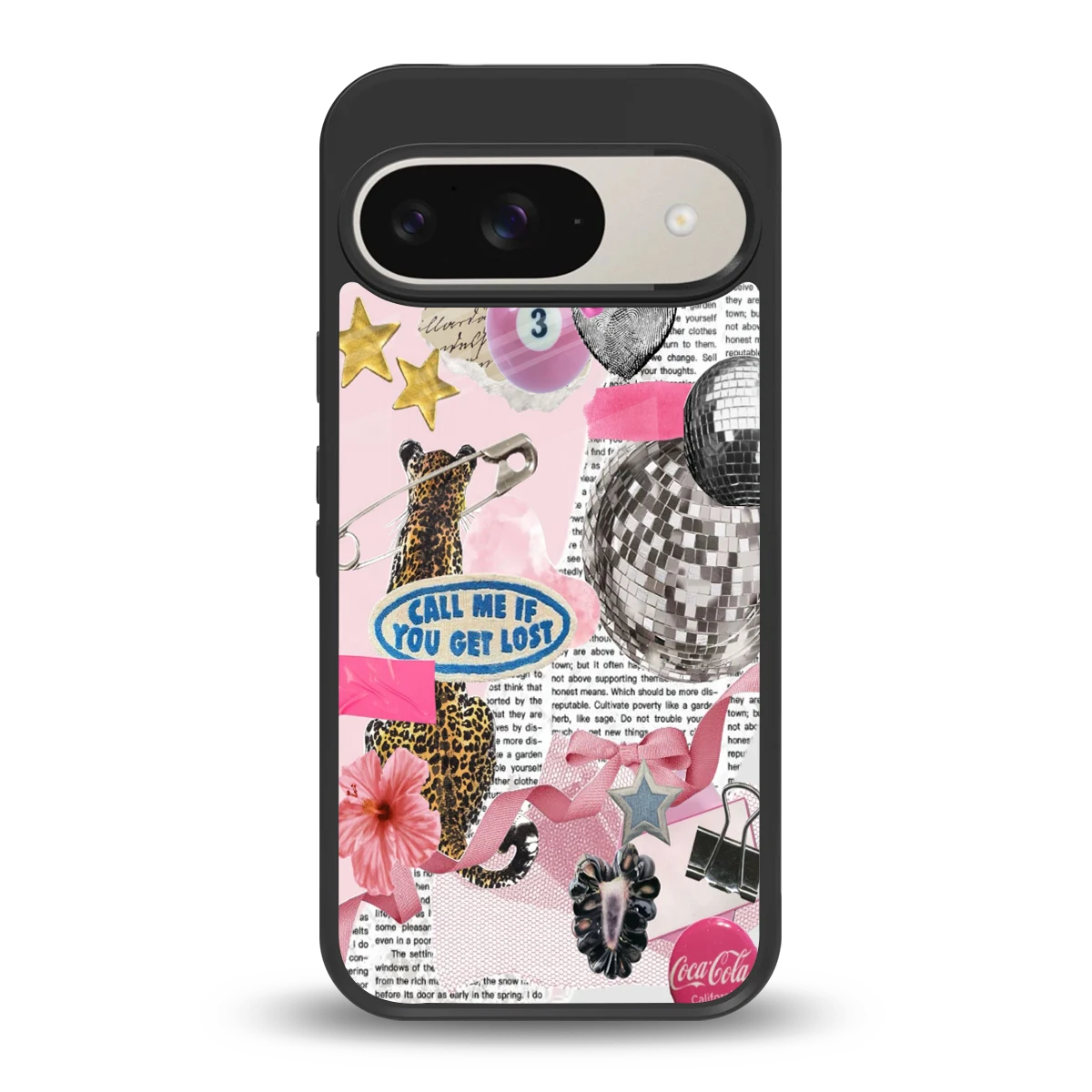 Lost Call back phone cover | glass case for google pixel 9