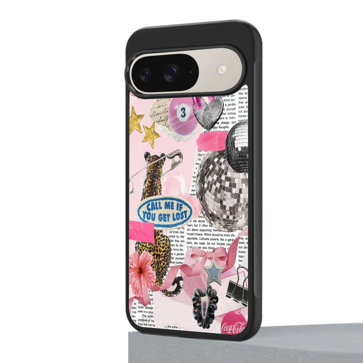 Lost Call google pixel 9 mobile cover | shockproof glass phone case