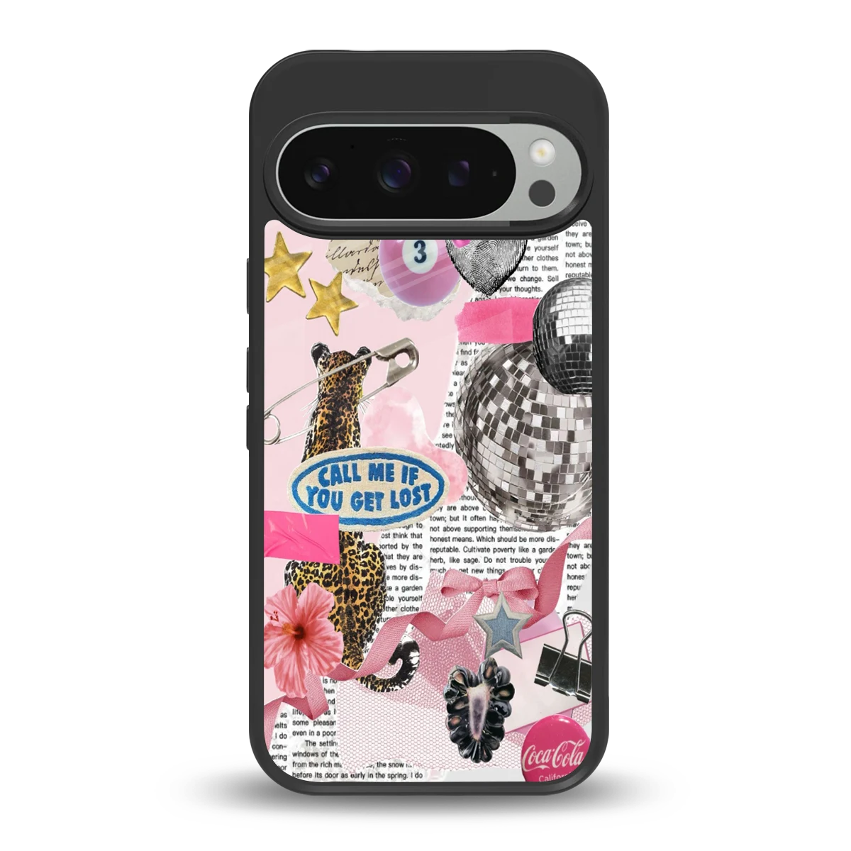 Lost Call back phone cover | glass case for google pixel 9 pro xl