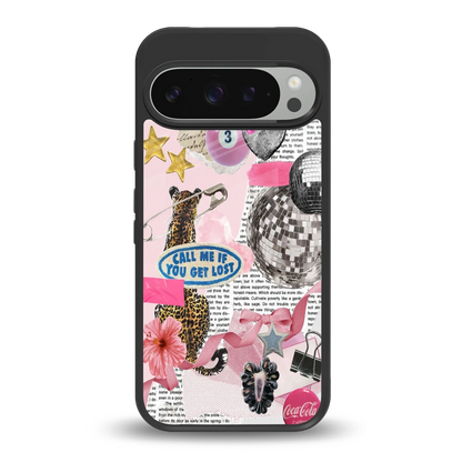 Lost Call back phone cover | glass case for google pixel 9 pro xl