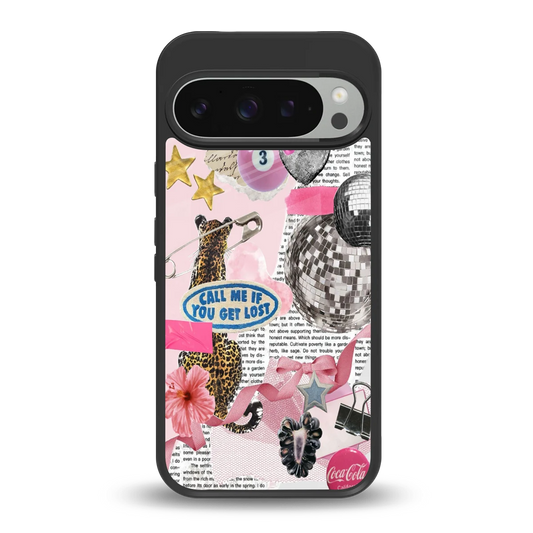Lost Call back phone cover | glass case for google pixel 9 pro xl
