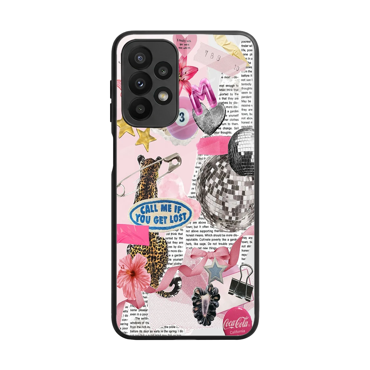Lost Call back phone cover | glass case for samsung galaxy a23