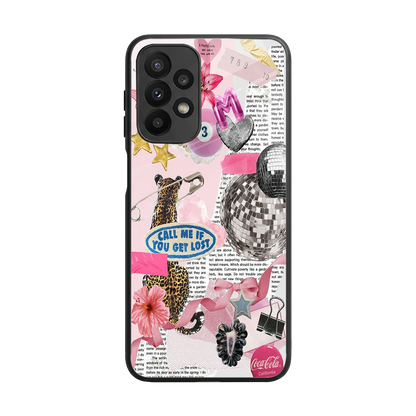 Lost Call back phone cover | glass case for samsung galaxy a23