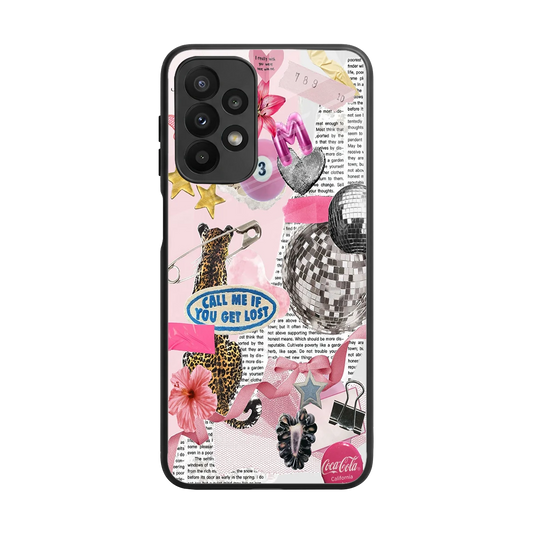 Lost Call back phone cover | glass case for samsung galaxy a23