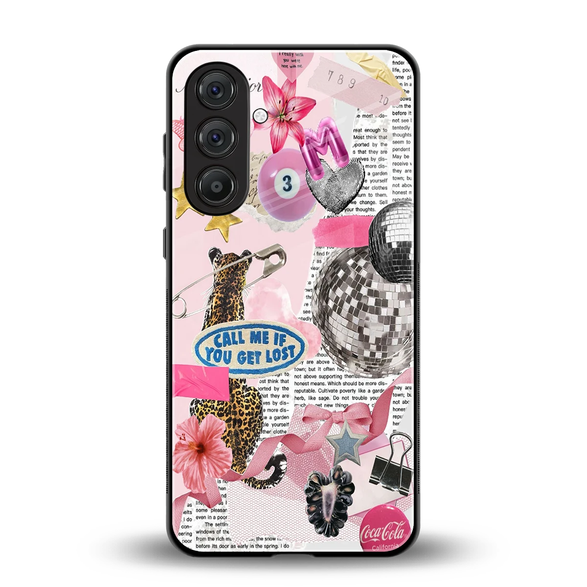 Lost Call back phone cover | glass case for samsung galaxy m36 5g