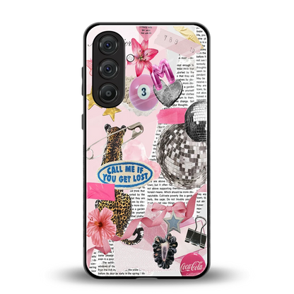 Lost Call back phone cover | glass case for samsung galaxy m36 5g