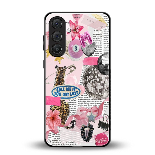 Lost Call back phone cover | glass case for samsung galaxy m36 5g
