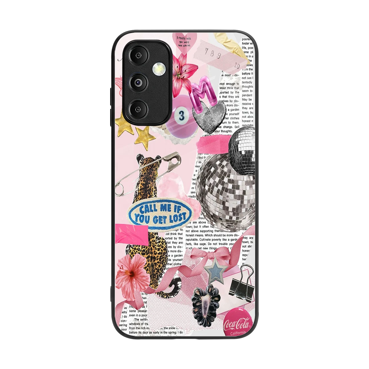 Lost Call back phone cover | glass case for samsung galaxy m14 5g