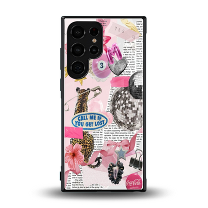 Lost Call back phone cover | glass case for samsung galaxy s23 ultra