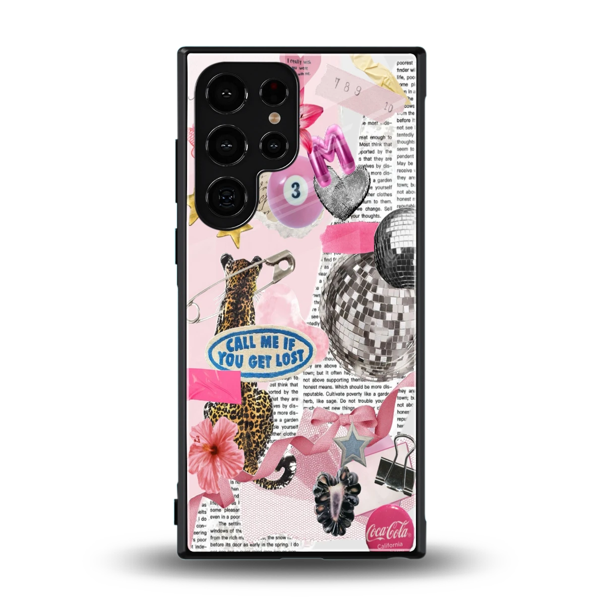 Lost Call back phone cover | glass case for samsung galaxy s24 ultra
