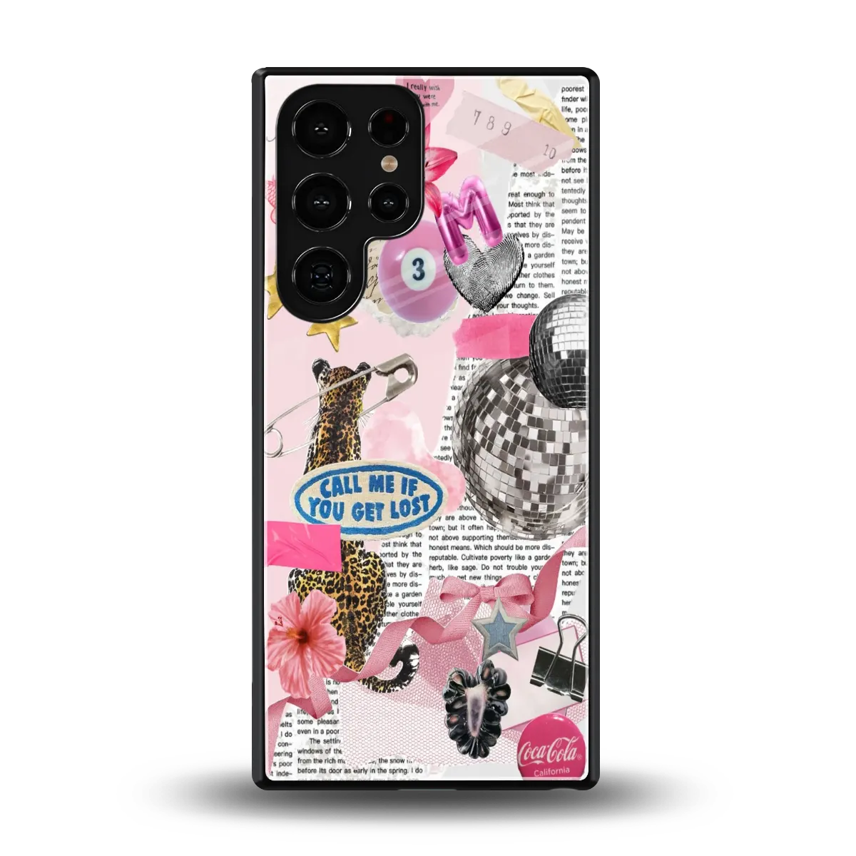 Lost Call back phone cover | glass case for samsung galaxy s25 ultra