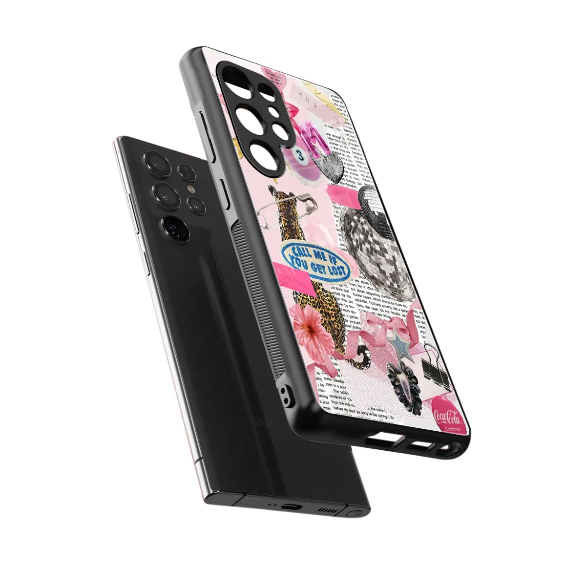Lost Call sleek samsung galaxy s26 ultra cover with tempered glass back and TPU edges