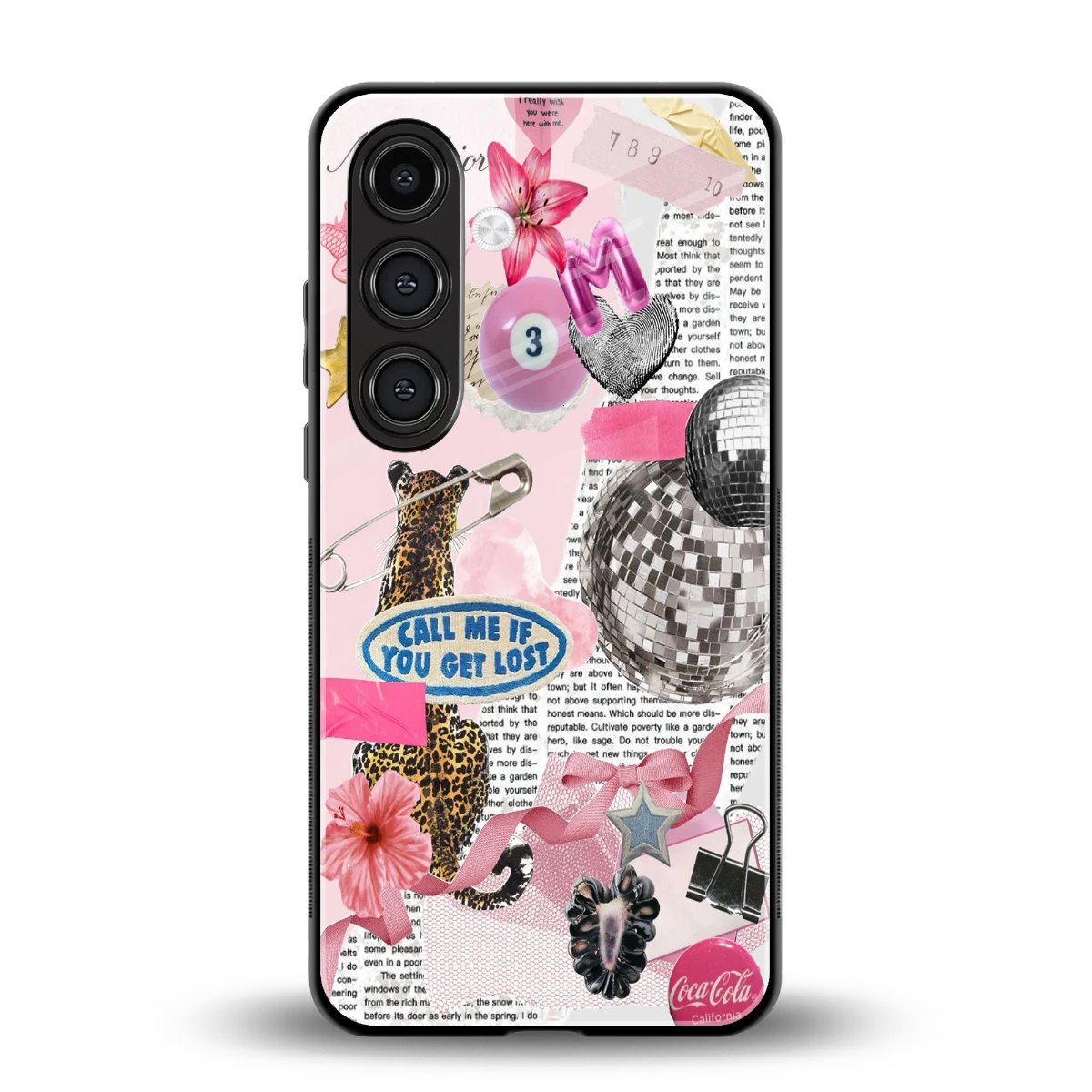 Lost Call back phone cover | glass case for samsung galaxy s25