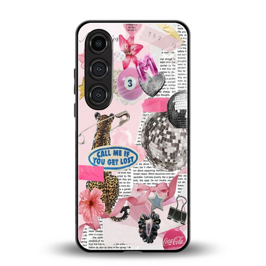 Lost Call back phone cover | glass case for samsung galaxy s24