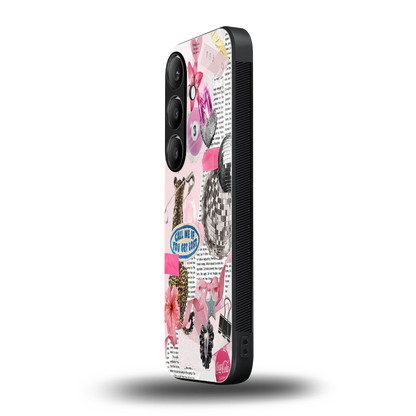Lost Call samsung galaxy s24 fe mobile cover | shockproof glass phone case