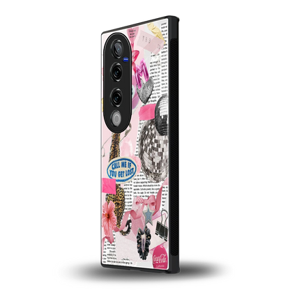 Lost Call vivo v40 pro mobile cover | shockproof glass phone case