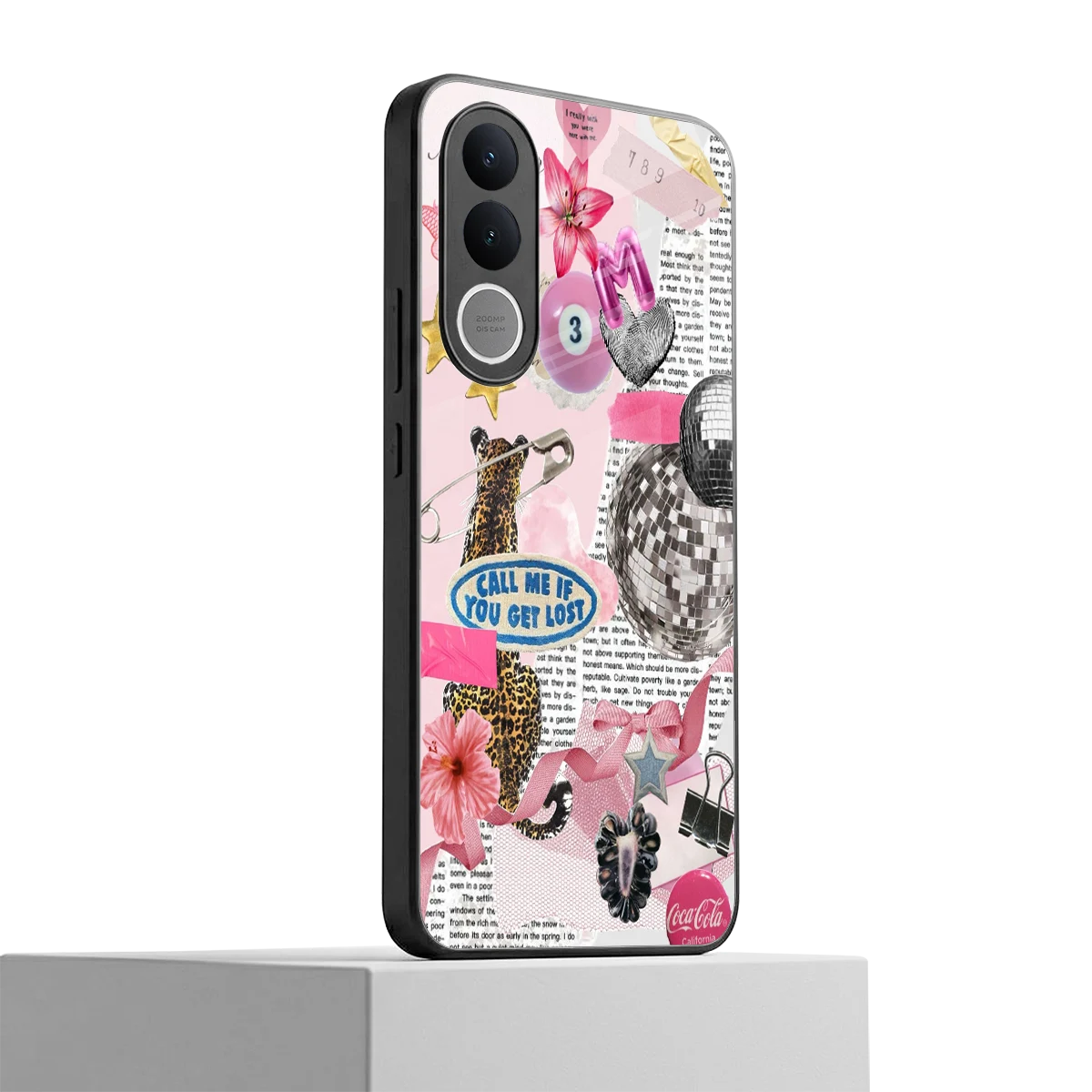 Lost Call vivo v70 fe mobile cover | shockproof glass phone case