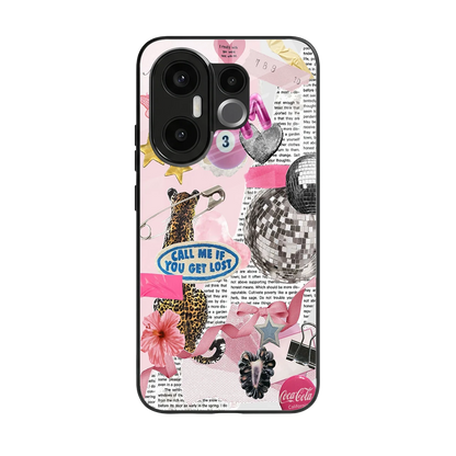Lost Call back phone cover | glass case for vivo x200 fe