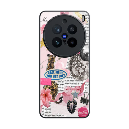 Lost Call back phone cover | glass case for vivo x200 pro