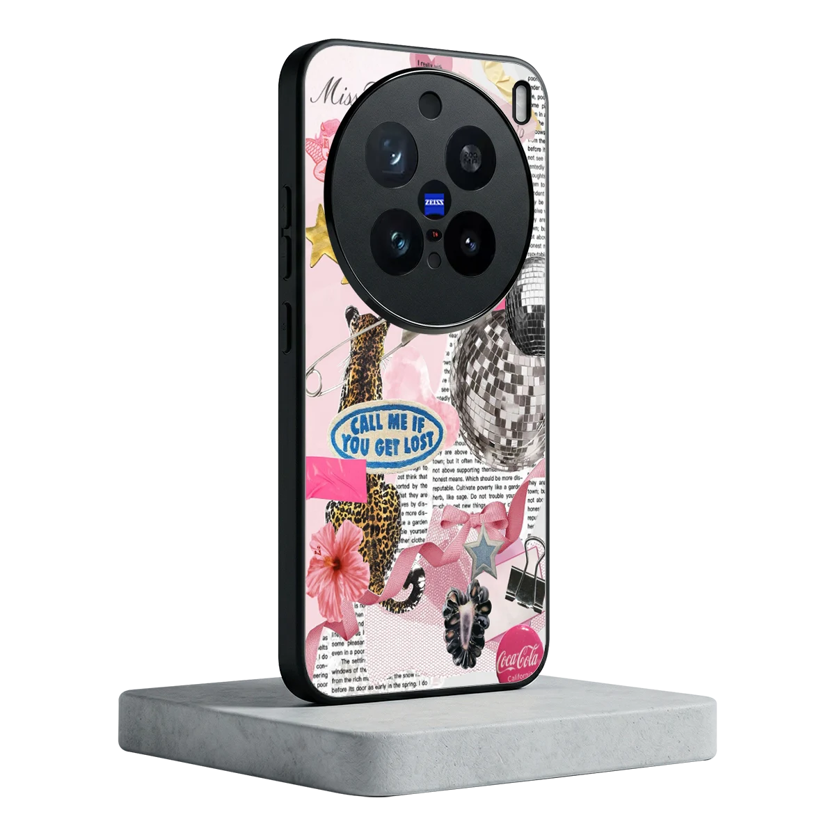 Lost Call vivo x200 pro mobile cover | shockproof glass phone case