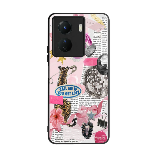 Lost Call back phone cover | glass case for vivo y16