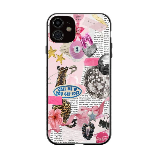 Lost Call back phone cover | glass case for iphone 12