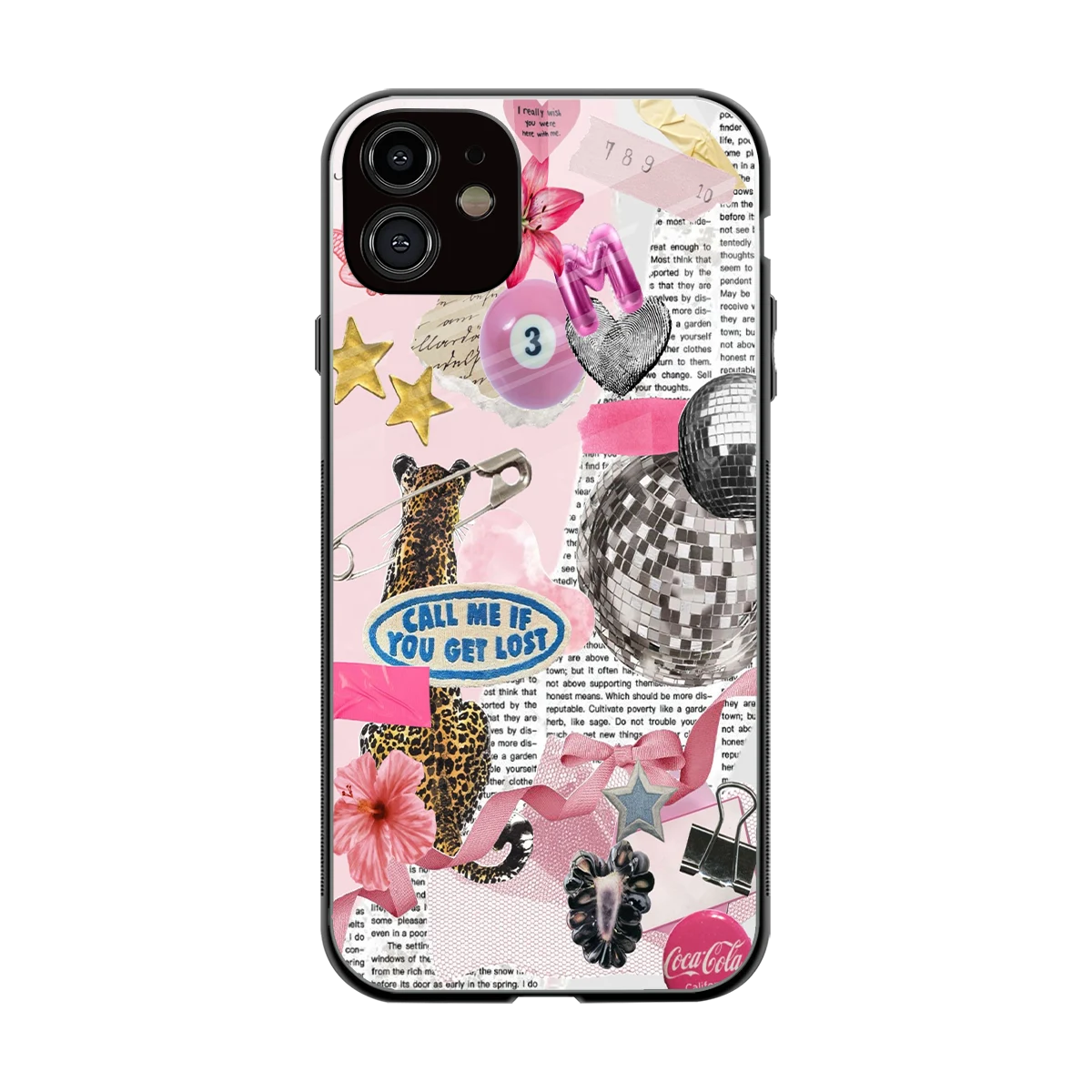 Lost Call back phone cover | glass case for iphone 11
