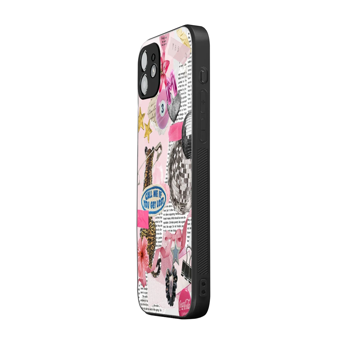 Lost Call iphone 11 mobile cover | shockproof glass phone case