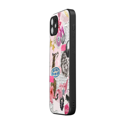 Lost Call iphone 11 mobile cover | shockproof glass phone case