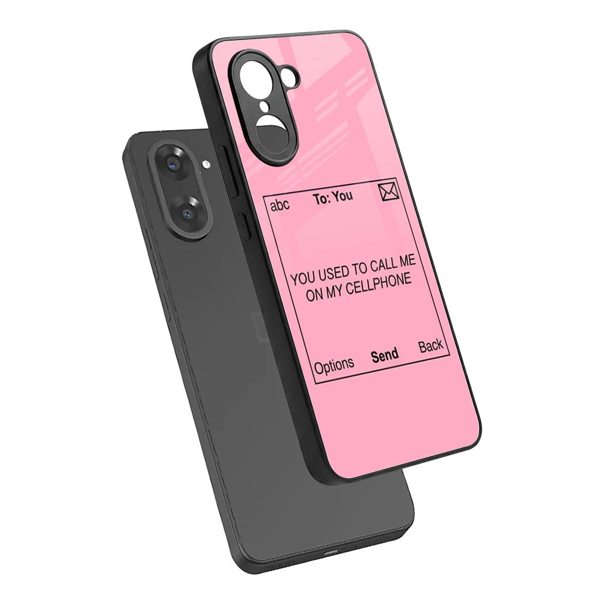Lost Connection sleek oneplus nord ce5 5g cover with tempered glass back and TPU edges