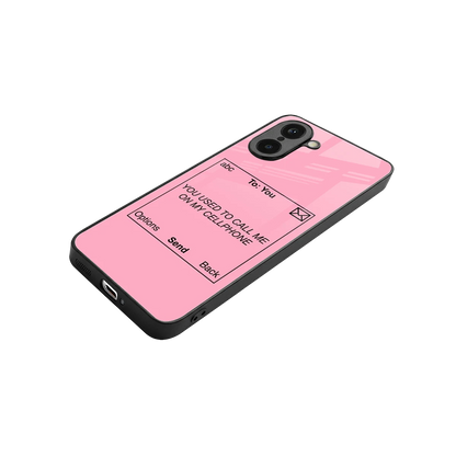 Lost Connection stylish phone case for oneplus nord ce5 5g | glossy glass and slim fit