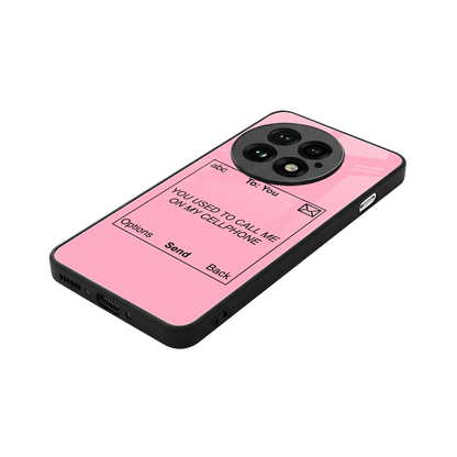 Lost Connection stylish phone case for oneplus 13 | glossy glass and slim fit