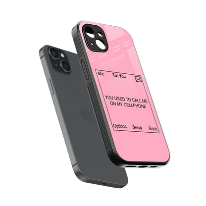 Lost Connection sleek iphone 14 plus cover with tempered glass back and TPU edges