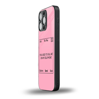 Lost Connection iphone 15 pro max mobile cover | shockproof glass phone case