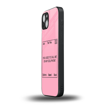 Lost Connection iphone 15 mobile cover | shockproof glass phone case