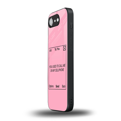 Lost Connection iphone 16e mobile cover | shockproof glass phone case