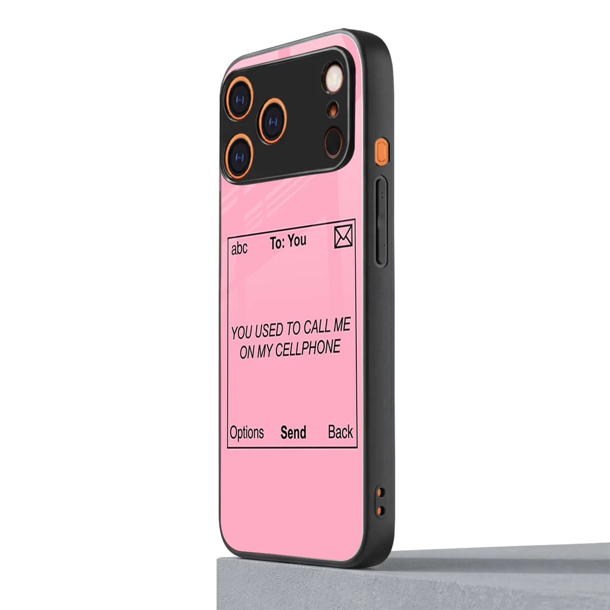 Lost Connection iphone 17 pro mobile cover | shockproof glass phone case