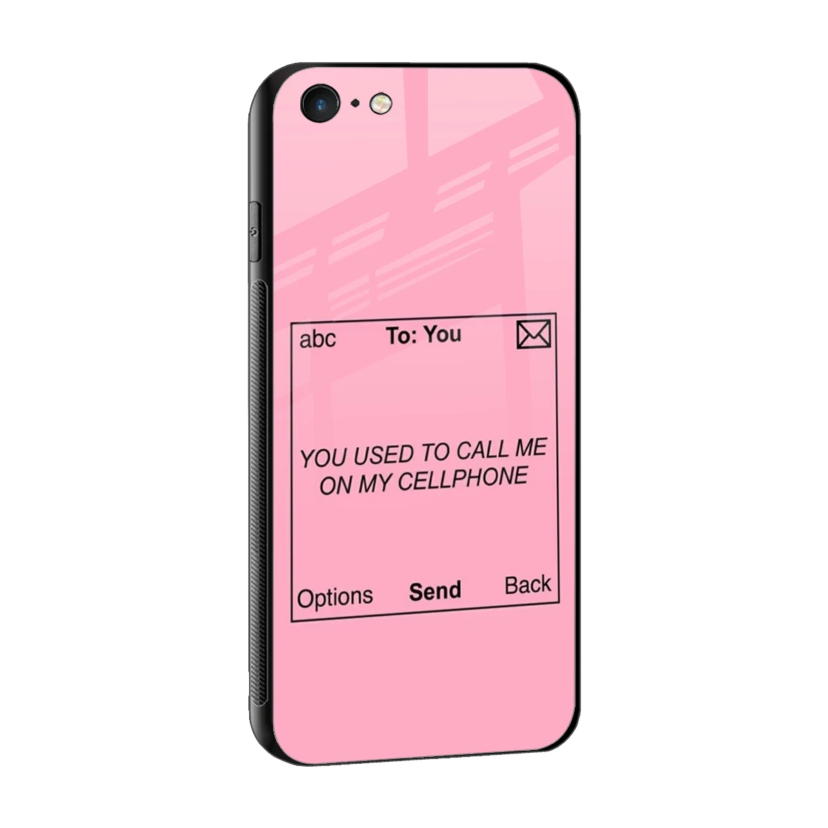 Lost Connection sleek iphone 6s cover with tempered glass back and TPU edges
