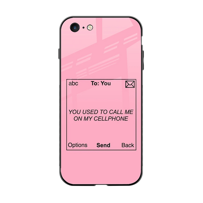 Lost Connection back phone cover | glass case for iphone 6