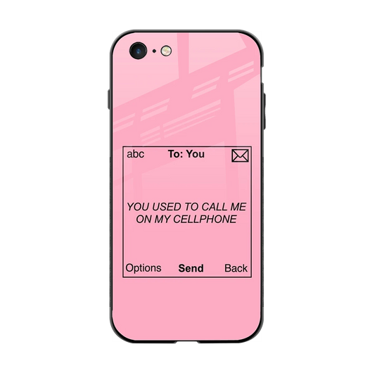 Lost Connection back phone cover | glass case for iphone 6s