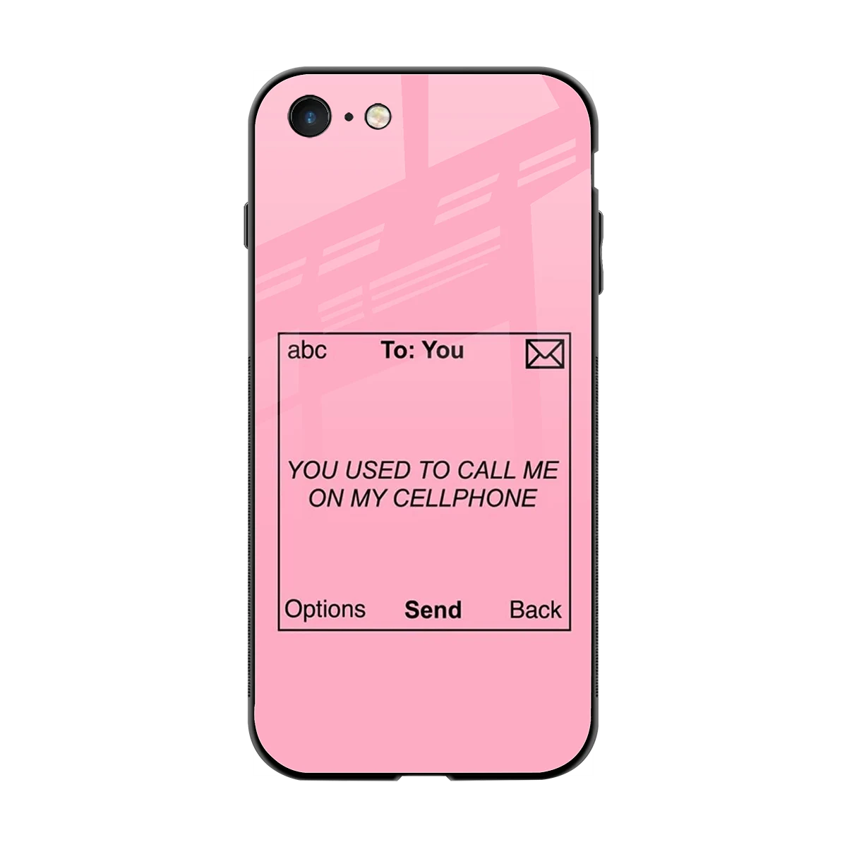 Lost Connection back phone cover | glass case for iphone 7