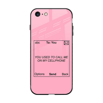Lost Connection back phone cover | glass case for iphone 7
