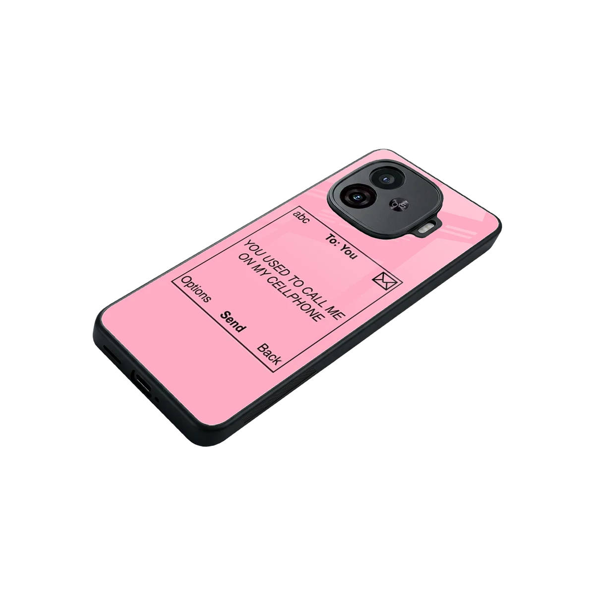 Lost Connection stylish phone case for iqoo neo 10r 5g | glossy glass and slim fit