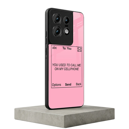 Lost Connection motorola edge 50 pro mobile cover | shockproof glass phone case