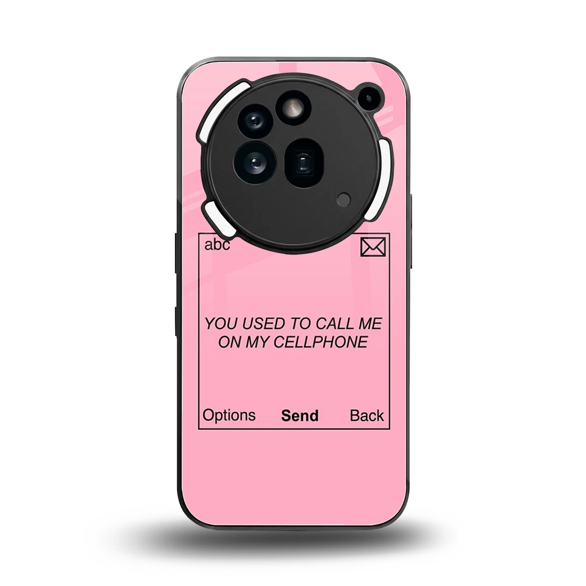 Lost Connection back phone cover | glass case for nothing phone 3a pro