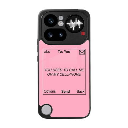 Lost Connection back phone cover | glass case for nothing phone 4a pro